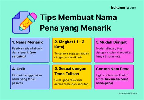 Tips Simpel Membuat Nama Pena yang Menarik dan Kreatif